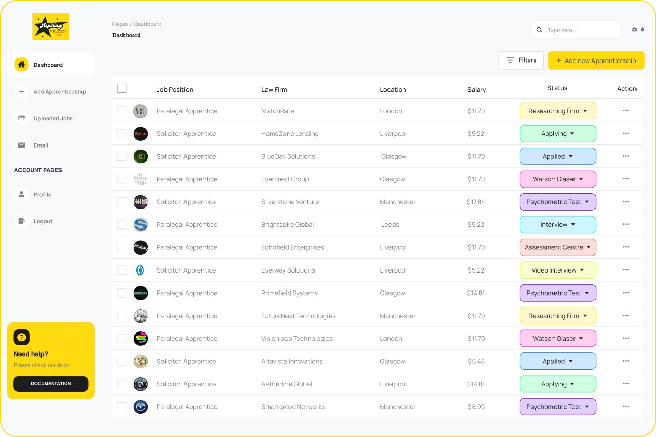 Application Tracker